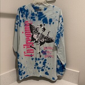 Civil Tshirt Tie Dye size large